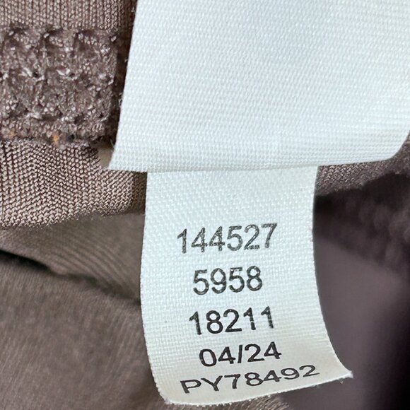 Yogalicious Lux Avenue Jogger Women's Size XL Butter Soft Taupe Zip Pockets - Picture 5 of 9